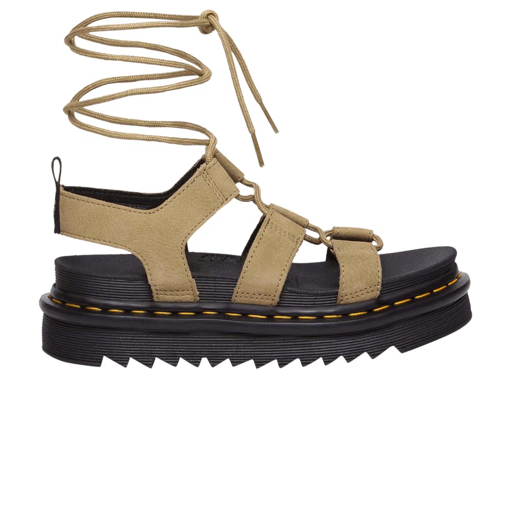 Dr. Martens Wmns Nartilla Tumbled Leather Gladiator Sandal 'Savannah Tan'