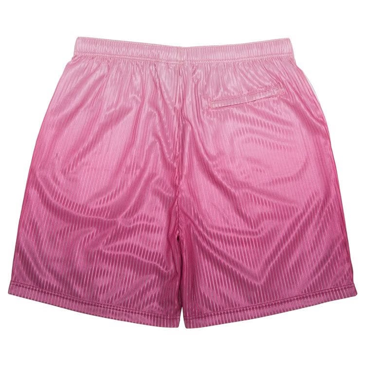 Supreme Gradient Mesh Stripe Baggy Shorts Magenta