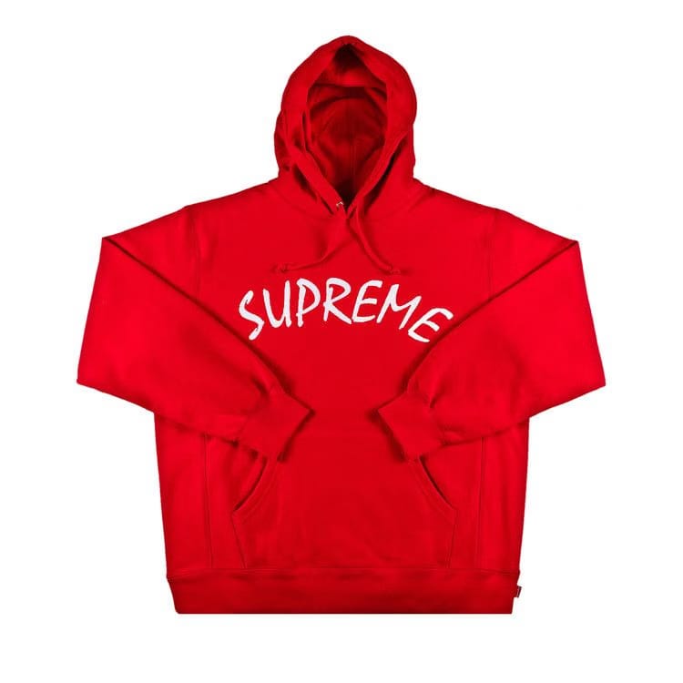 Supreme FTP Arc Hoodie Red