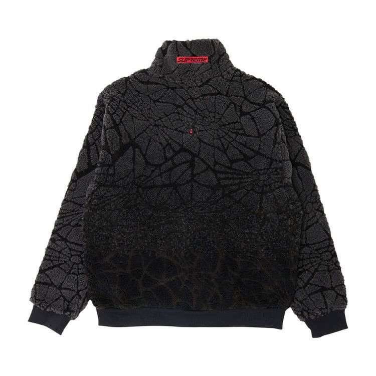 Supreme x Spyder Web Polar Fleece Jacket Black
