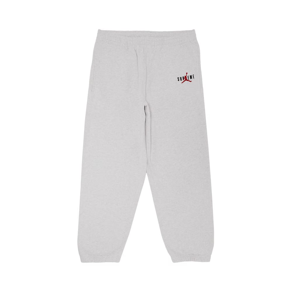 Supreme x Jordan Sweatpant Ash Grey