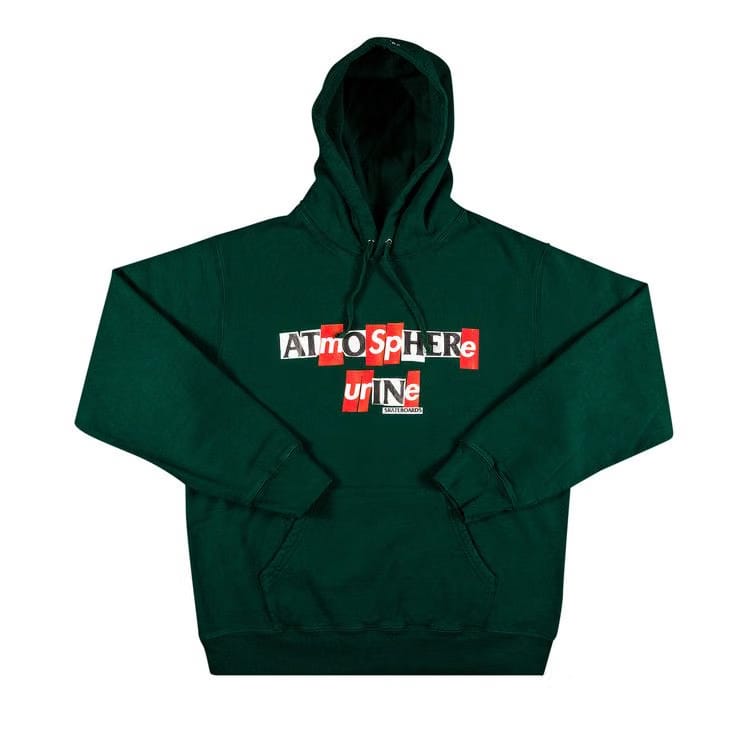 Supreme x ANTIHERO Hoodie Dark Green