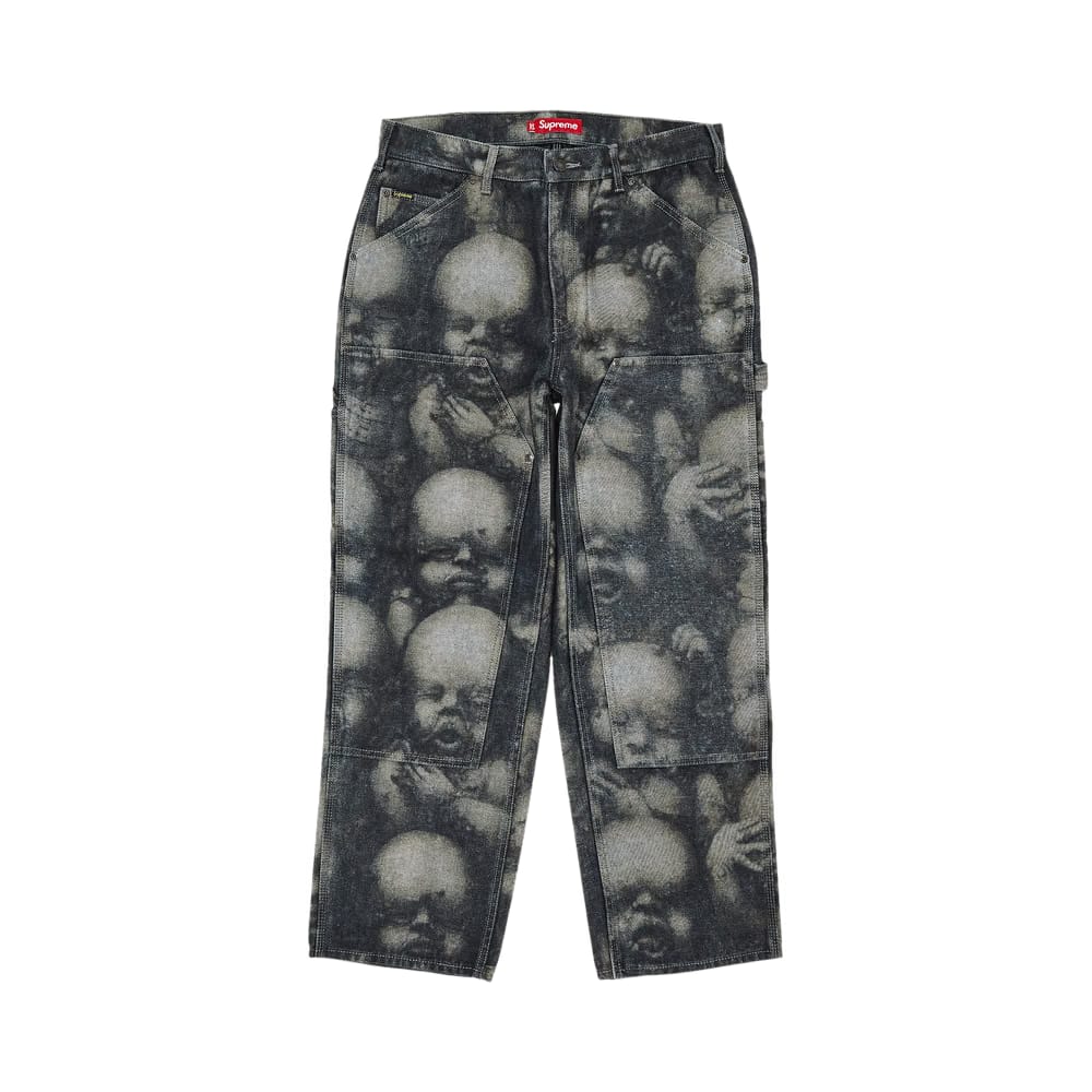 Supreme H.R. Giger Double Knee Jean Reverse Indigo