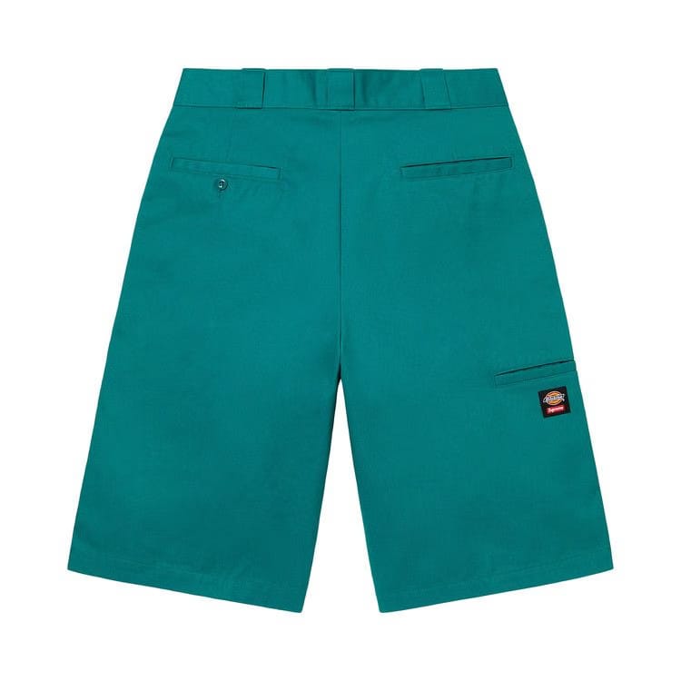 Supreme x Dickies Stripe 13" Loose Fit Work Shorts Teal