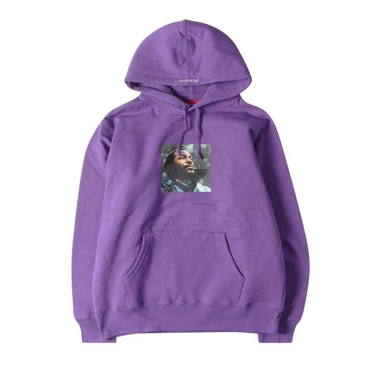 Supreme Marvin Gaye Hoodie Violet