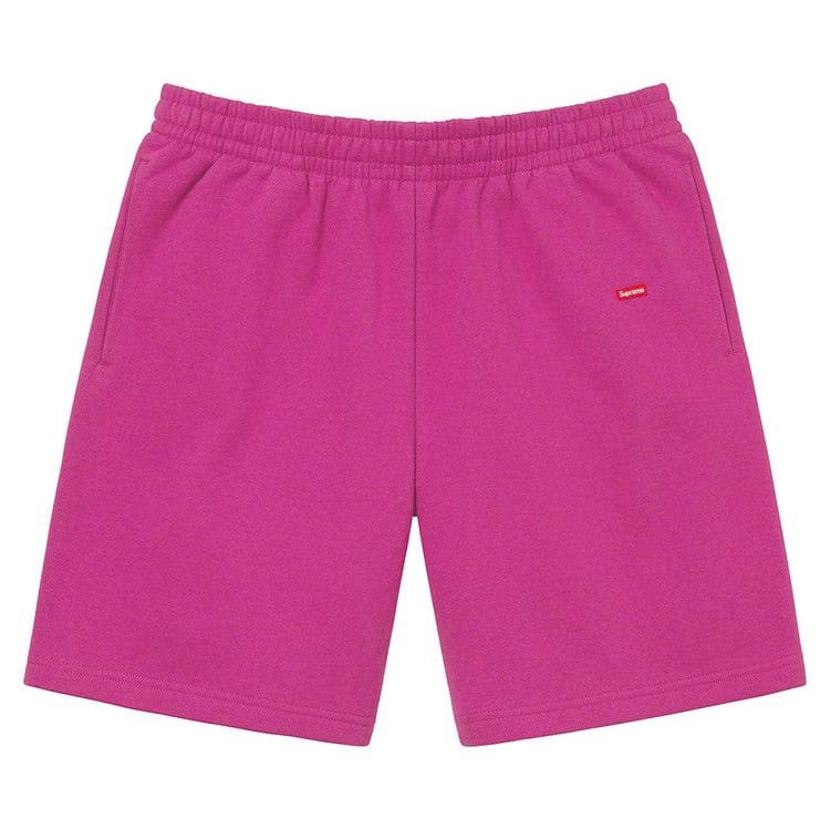 Supreme Small Box Sweatshort Raspberry