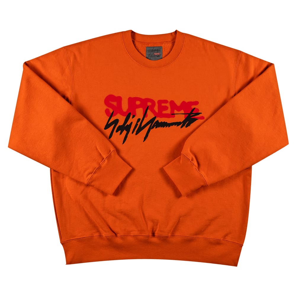 Supreme x Yohji Yamamoto Crewneck Orange
