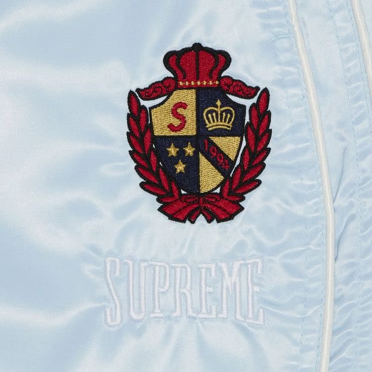 Supreme Satin Track Pant Light Blue