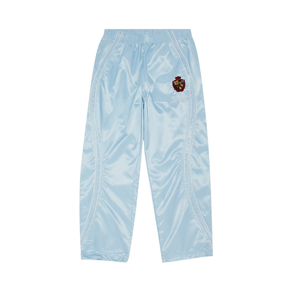 Supreme Satin Track Pant Light Blue