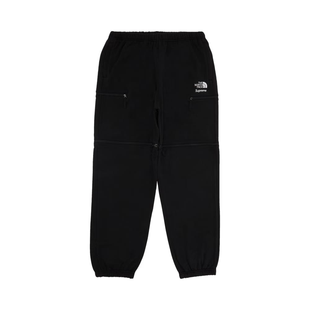 Supreme x The North Face Convertible Sweatpant Black