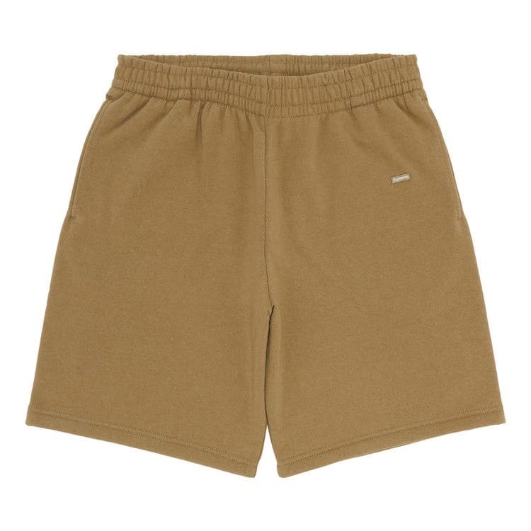 Supreme Small Box Sweatshort Dark Sand