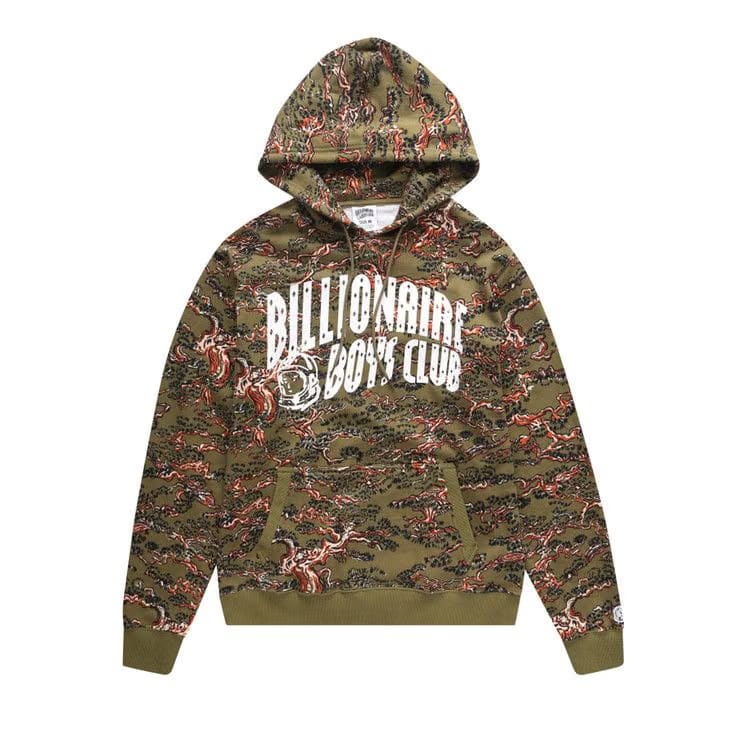 Billionaire Boys Club Camo Arch Hoodie Olive Drab