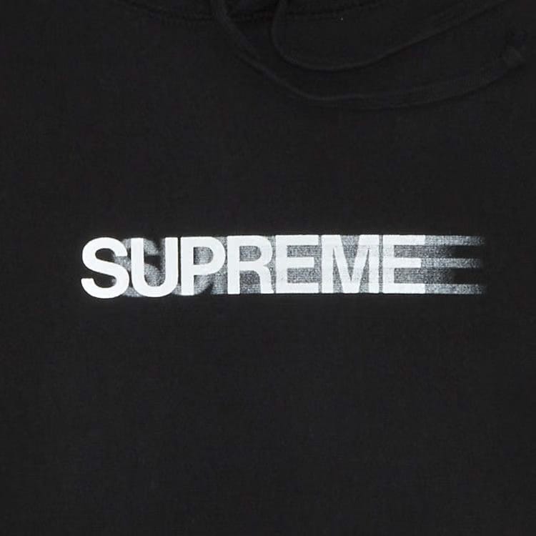 Supreme Motion Logo Hoodie Black