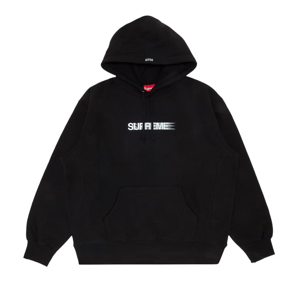 Supreme Motion Logo Hoodie Black