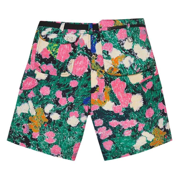 Supreme x The North Face Trekking Packable Belted Shorts Flowers