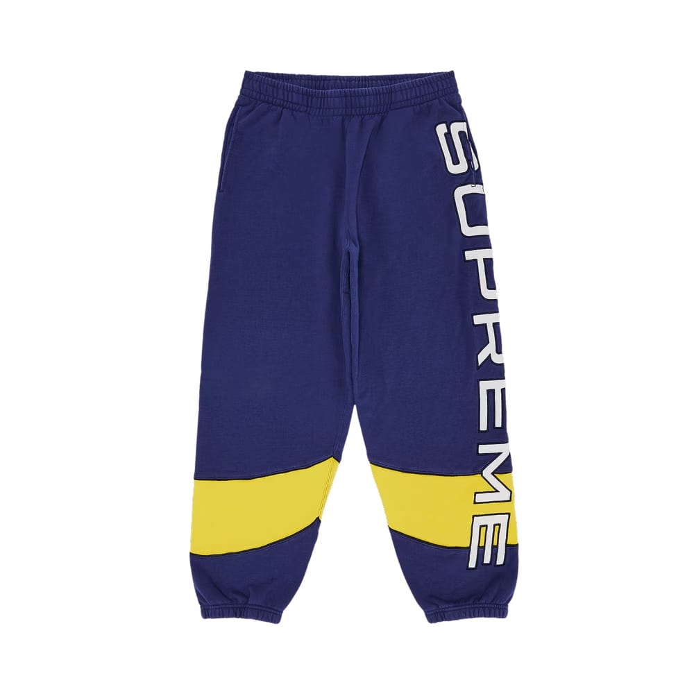 Supreme Paneled Sweatpant Washed Navy