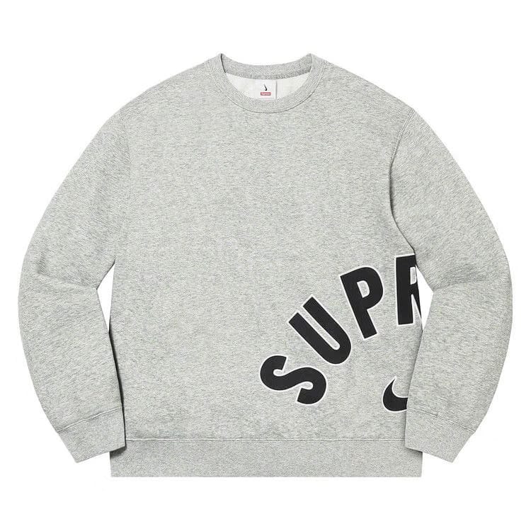 Supreme x Nike Arc Crewneck Heather Grey