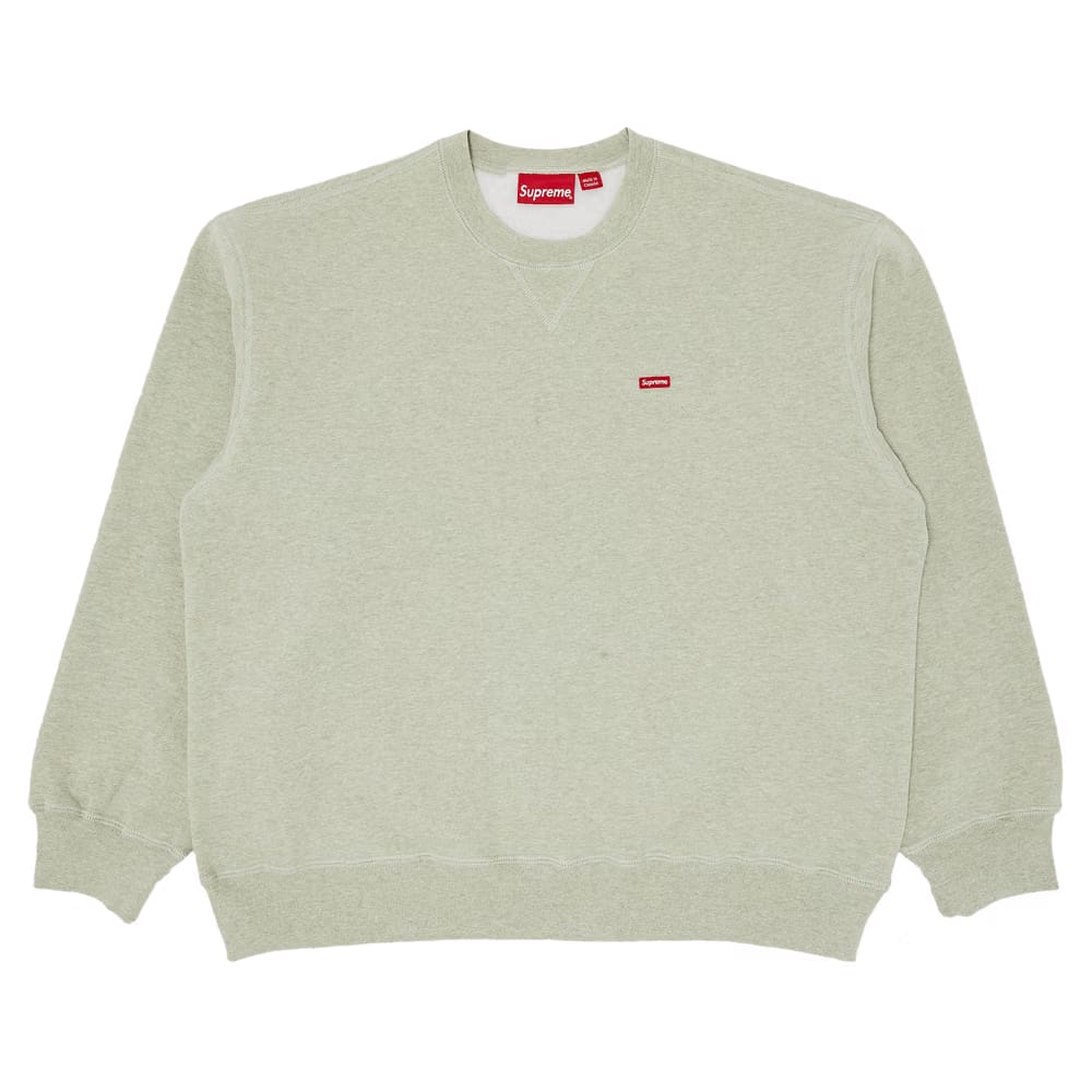 Supreme Small Box Crewneck Heather Mint