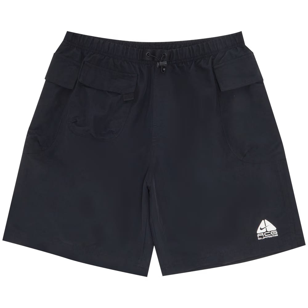 Supreme x Nike ACG Nylon Trail Shorts Black