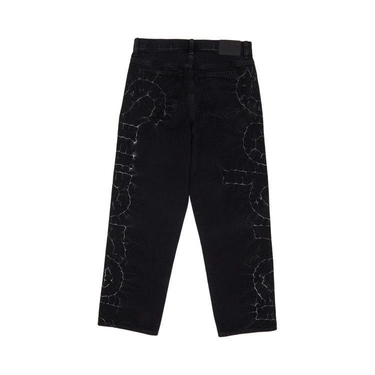 Supreme Shibori Loose Fit Jean Black