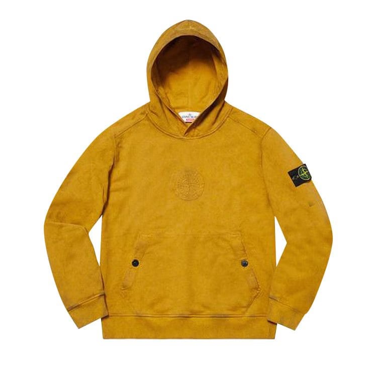 Supreme x Stone Island Hoodie Olive
