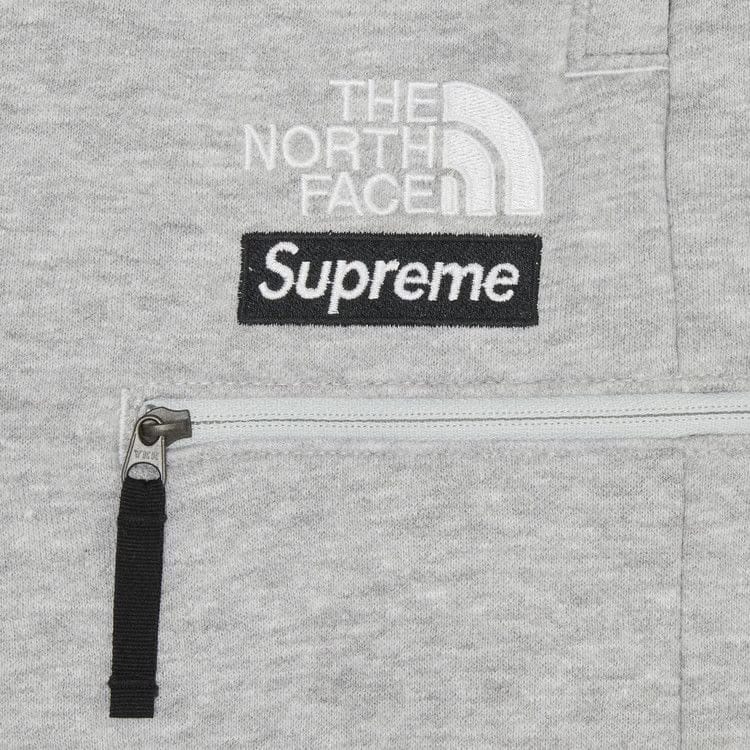 Supreme x The North Face Convertible Sweatpant Heather Grey