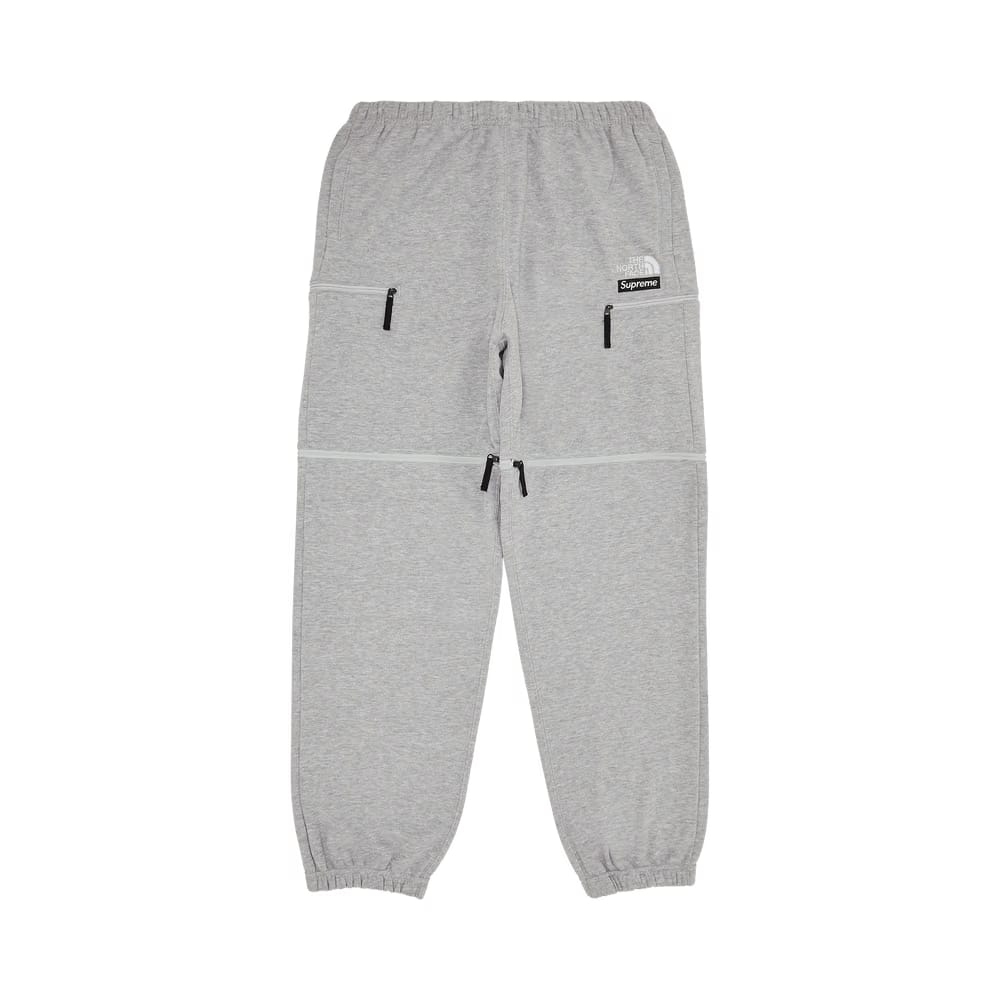 Supreme x The North Face Convertible Sweatpant Heather Grey