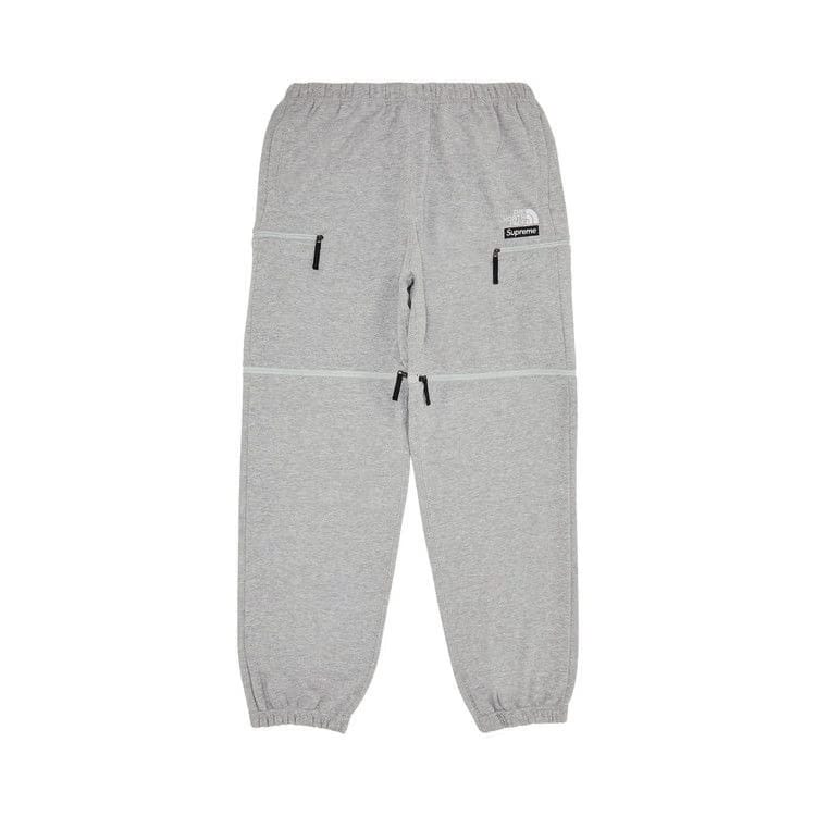 Supreme x The North Face Convertible Sweatpant Heather Grey