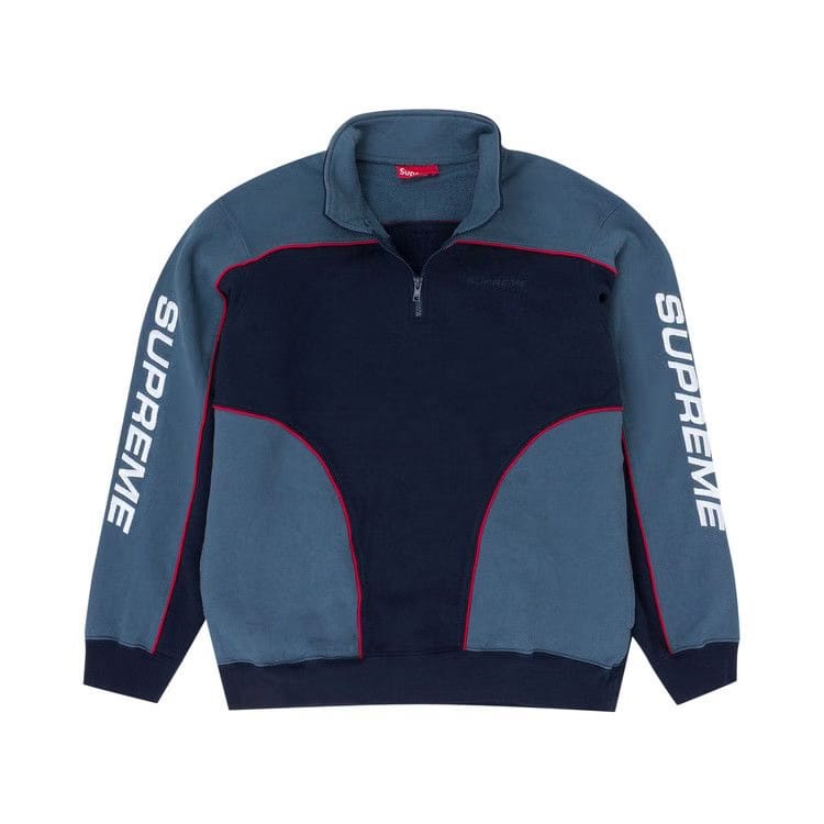 Supreme Speedway Half Zip Sweatshirt Black