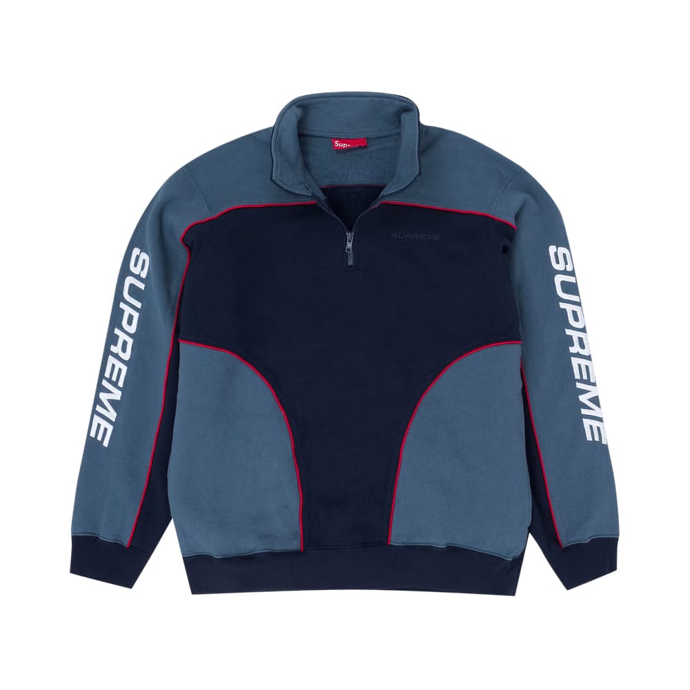 Supreme Speedway Half Zip Sweatshirt Black