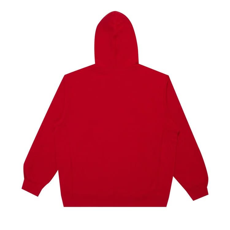 Supreme x Swarovski S Logo Hoodie Red