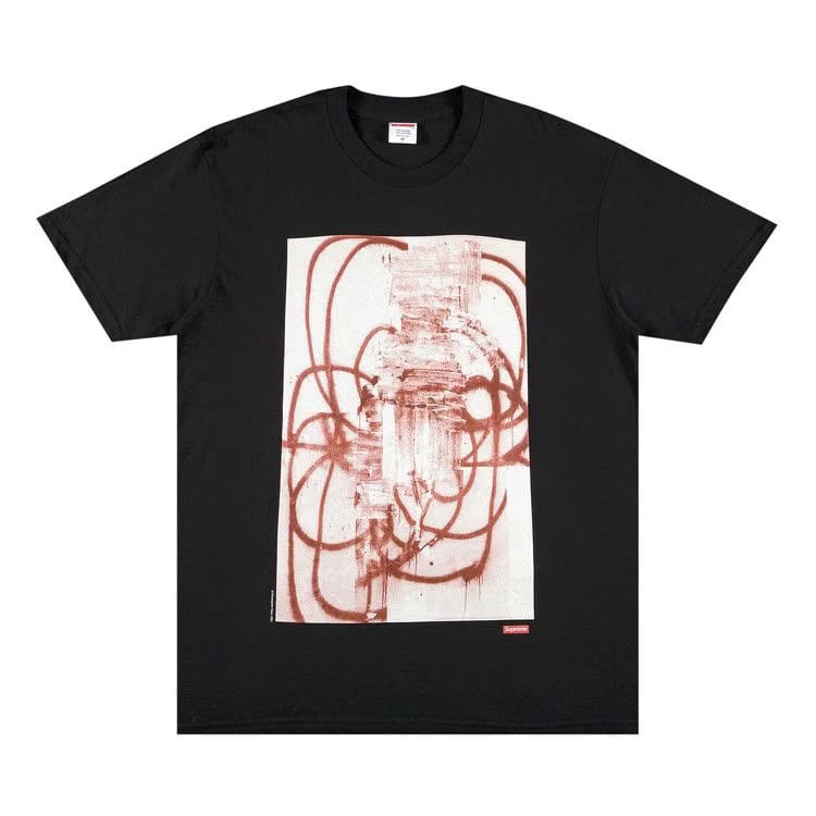 Supreme x Christopher Wool 2001 T-Shirt Black
