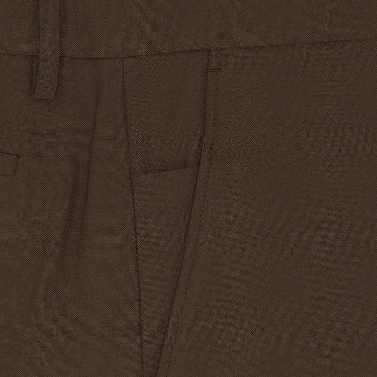 Supreme Wool Trouser Shorts Brown