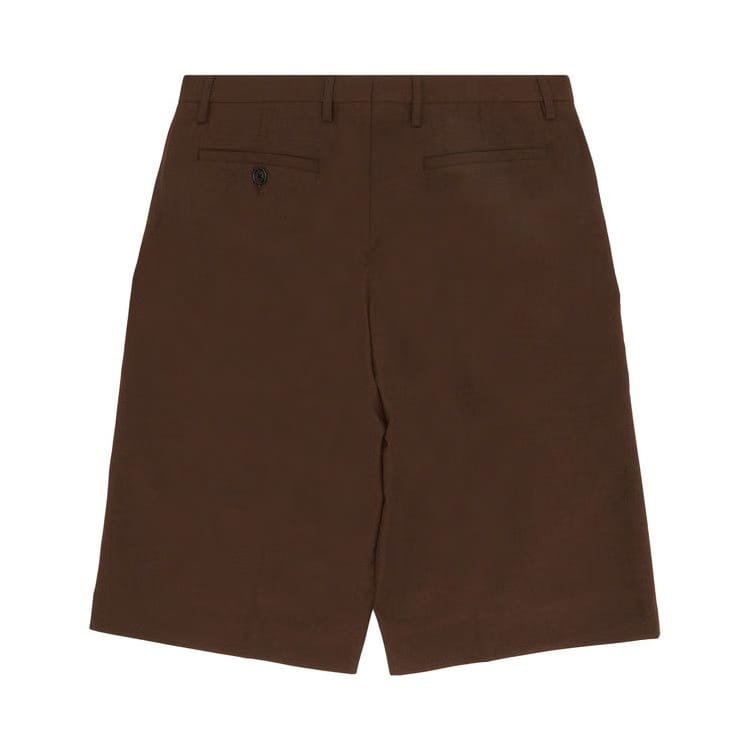 Supreme Wool Trouser Shorts Brown