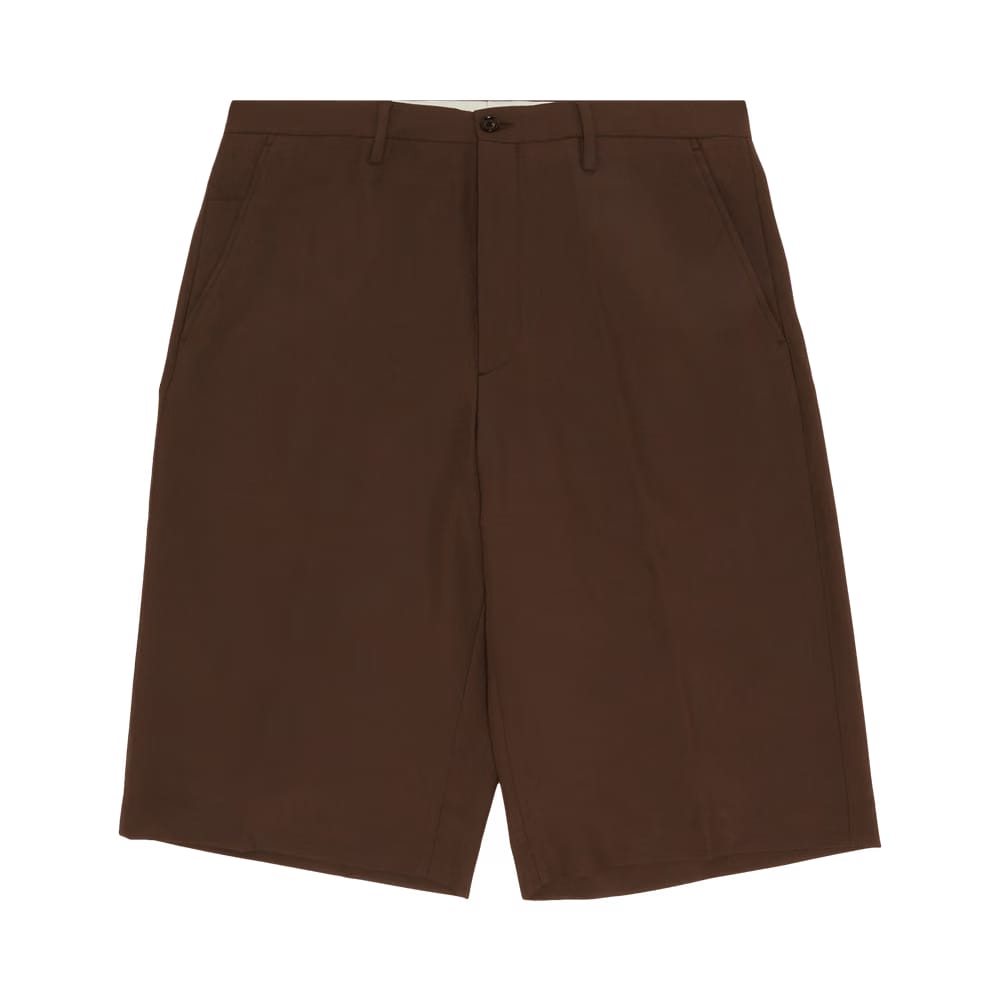 Supreme Wool Trouser Shorts Brown