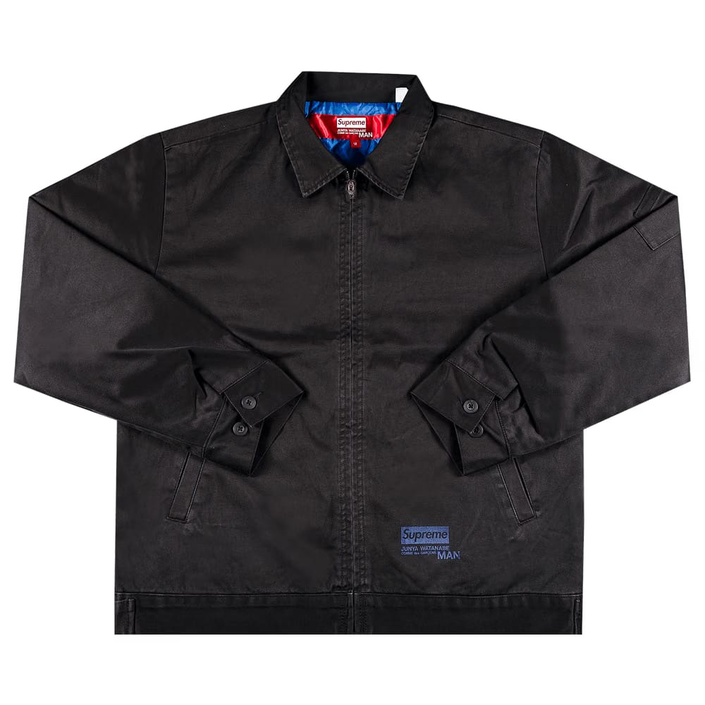 Supreme x Junya Watanabe x Comme des Garçons MAN Printed Work Jacket Black
