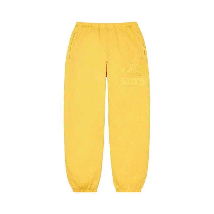 Supreme x The North Face Pigment Printed Sweatpant Yellow