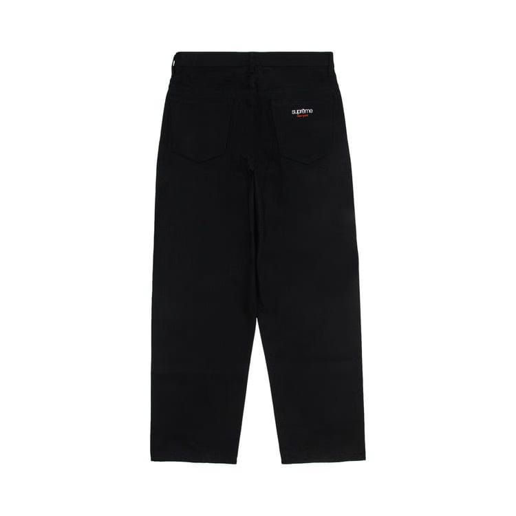 Supreme Rigid Baggy Selvedge Jean Black