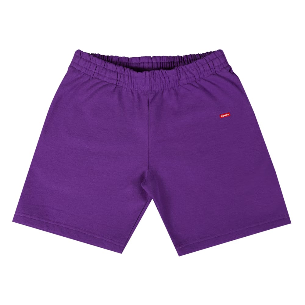Supreme Small Box Sweatshort Purple