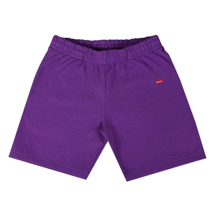Supreme Small Box Sweatshort Purple