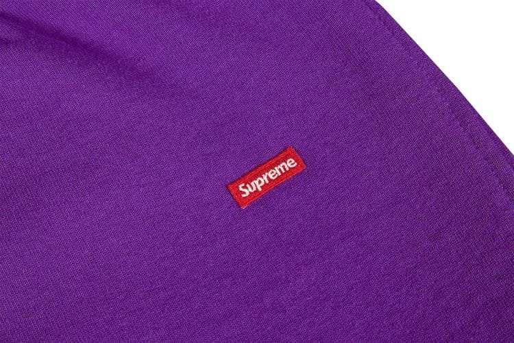 Supreme Small Box Sweatshort Purple