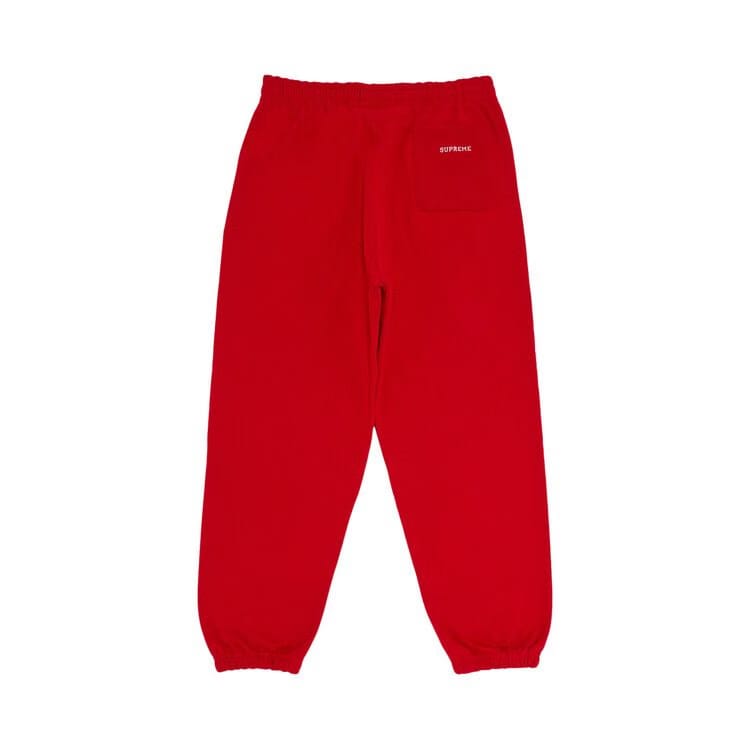 Supreme $ Sweatpant Red