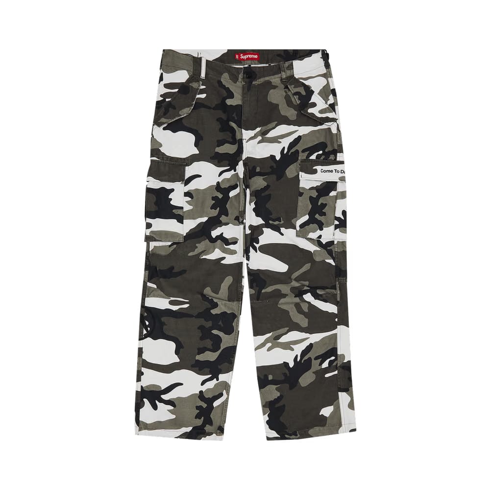 Supreme x Aphex Twin Alpha Industries Cargo Pant Snow Camo