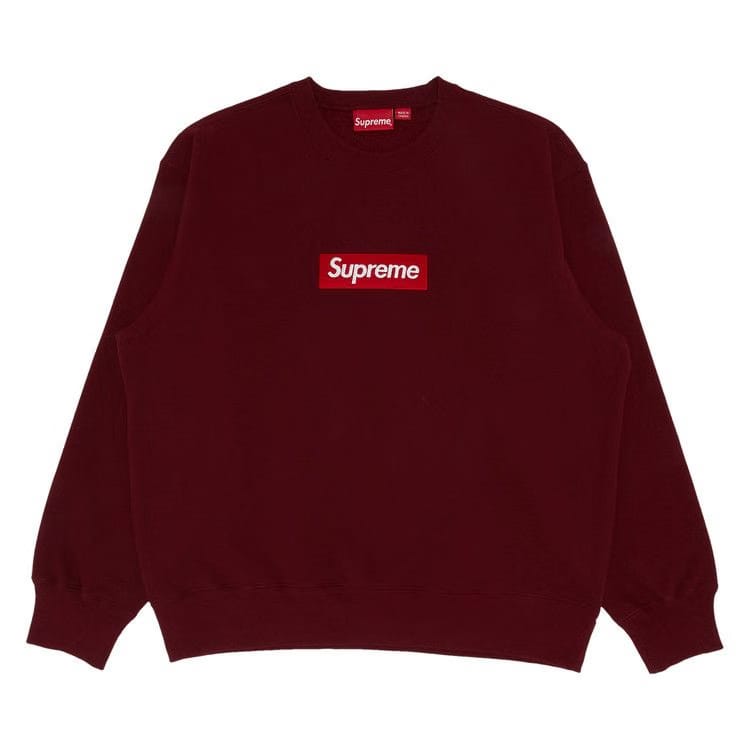 Supreme Box Logo Crewneck Cardinal