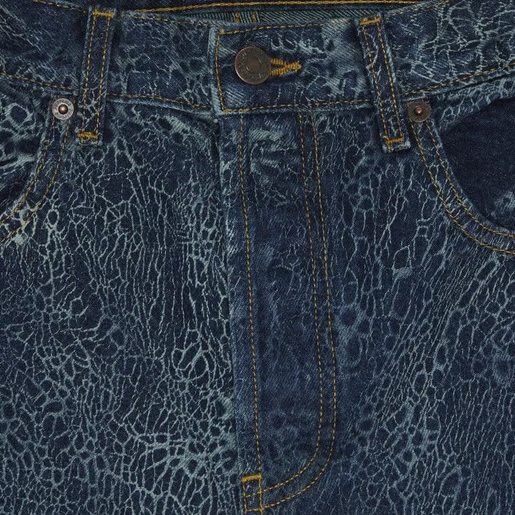 Supreme Crackle Regular Jean Blue