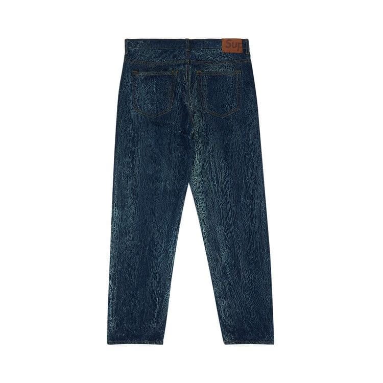 Supreme Crackle Regular Jean Blue