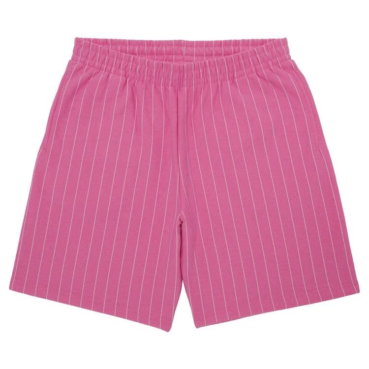 Supreme Pinstripe Sweatshort Pink