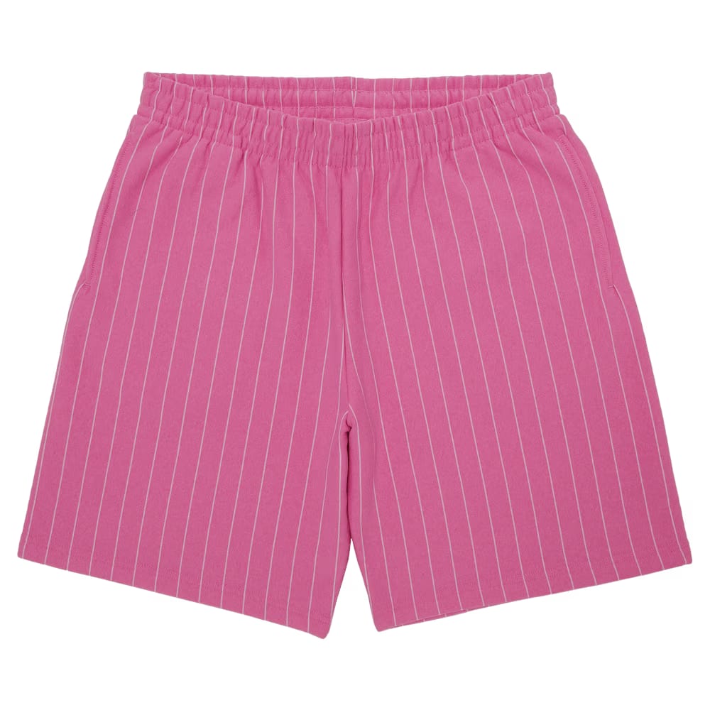 Supreme Pinstripe Sweatshort Pink