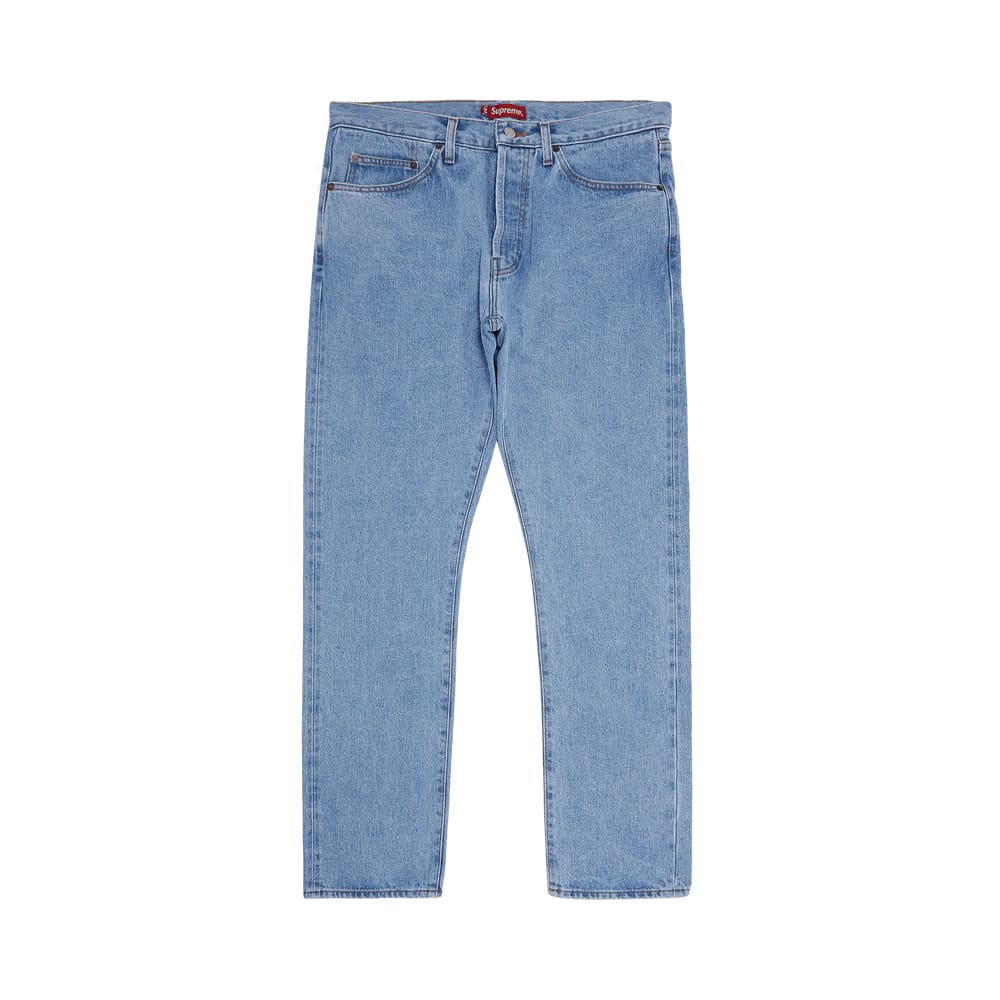 Supreme Stone Washed Slim Selvedge Jean Stone Washed Indigo