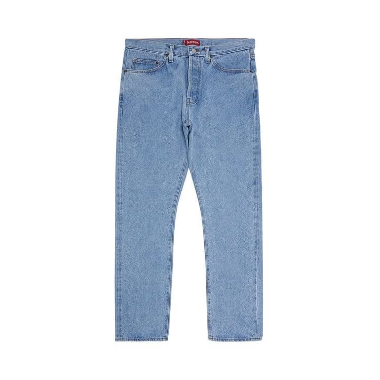 Supreme Stone Washed Slim Selvedge Jean Stone Washed Indigo